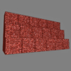 Gabion Wall 3D Model x5 Stone Retaining Modular Units