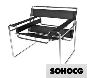 Wassily Chair 3D Model B3 Marcel Breuer