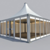 Chalet Event Tent 3D Model Collection Losberger De Boer