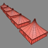 Chalet Event Tent 3D Model Collection Losberger De Boer