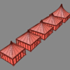 Chalet Event Tent 3D Model Collection Losberger De Boer