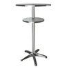 Inox Aluminium Cafe Bistro Table 3D Model Collection