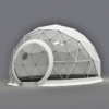 Geodesic Dome 3D Model Event Tent Structure Zendome 30m²