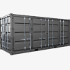 20ft Open Sided Shipping Container 3D Model (Standard Size)