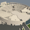 Katara Amphitheatre 3D Model Doha Qatar Event Venue Greek Roman Theater