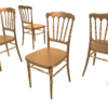 Napoleon Banquet Chair 3D Model Gold Wedding Event Style