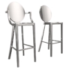 Kong Chair & High Stool & Counter Stool 3D Model Collection