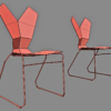 Tom Dixon Y Chair Sled 3D Model