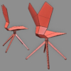 Tom Dixon Y Chair Sled 3D Model