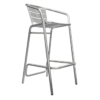 Aluminium Outdoor High Chair Bar Stool 3D Model