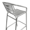 Aluminium Outdoor High Chair Bar Stool 3D Model