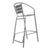 Aluminium Outdoor High Chair Bar Stool 3D Model