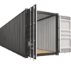 (High Cube Size) Shipping Container 40ft 3D Model Super Heavy