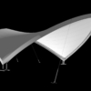 S5000 Saddle Span Tent 3D Model