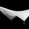 S5000 Saddle Span Tent 3D Model