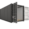 Shipping Container 20ft 3D Model (Standard Size)