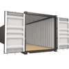 Shipping Container 40ft 3D Model (Standard Size)