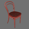 Thonet 214 Bentwood Chair 3D Model