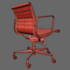 Eames EA117 Aluminium Office Chair 3D Model