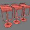 LaPalma LEM Stool 3D Model Collection