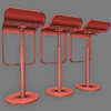 LaPalma LEM Stool 3D Model Collection