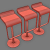 LaPalma LEM Stool 3D Model Collection