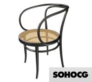 Thonet 209 Bentwood Chair 3D Model