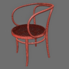 Thonet 209 Bentwood Chair 3D Model