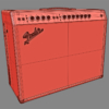 Fender Twin Reverb Guitar Amplifier 3D Model