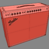 Fender Twin Reverb Guitar Amplifier 3D Model