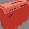 Fender Twin Reverb Guitar Amplifier 3D Model