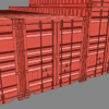 Shipping Container 3D Model Collection 20ft & 40ft (Standard & High Cube Sizes)