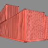 Shipping Container 3D Model Collection 20ft & 40ft (Standard & High Cube Sizes)