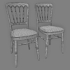 Chateau Event Banquet Chair 3D Model