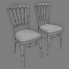 Chateau Event Banquet Chair 3D Model