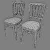 Chateau Event Banquet Chair 3D Model