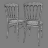 Chateau Event Banquet Chair 3D Model