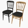 Chateau Event Banquet Chair 3D Model