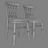 Chateau Event Banquet Chair 3D Model