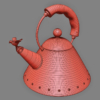 Michael Graves Alessi Kettle 3D Model