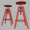 IKEA Dalfred Stool 3D Model