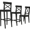 IKEA Ingolf Bar Stools & Ingolf Chair 3D Model Collection