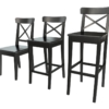 IKEA Ingolf Bar Stools & Ingolf Chair 3D Model Collection