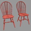 Traditional Windsor Side Chair 3D Model