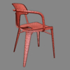 Tolix T14 Chair 3D Model