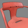 Tolix T14 Chair 3D Model