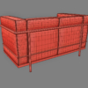 Le Corbusier LC2 Chair & Sofas 3D Model Collection