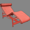 Le Corbusier LC4 Chaise Longue 3D Model