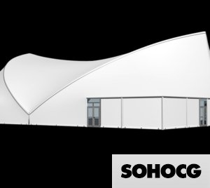 S12000 SaddleSpan Event Tent 3D Model