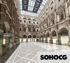 The Royal Exchange Event Space London 3D Model Venue